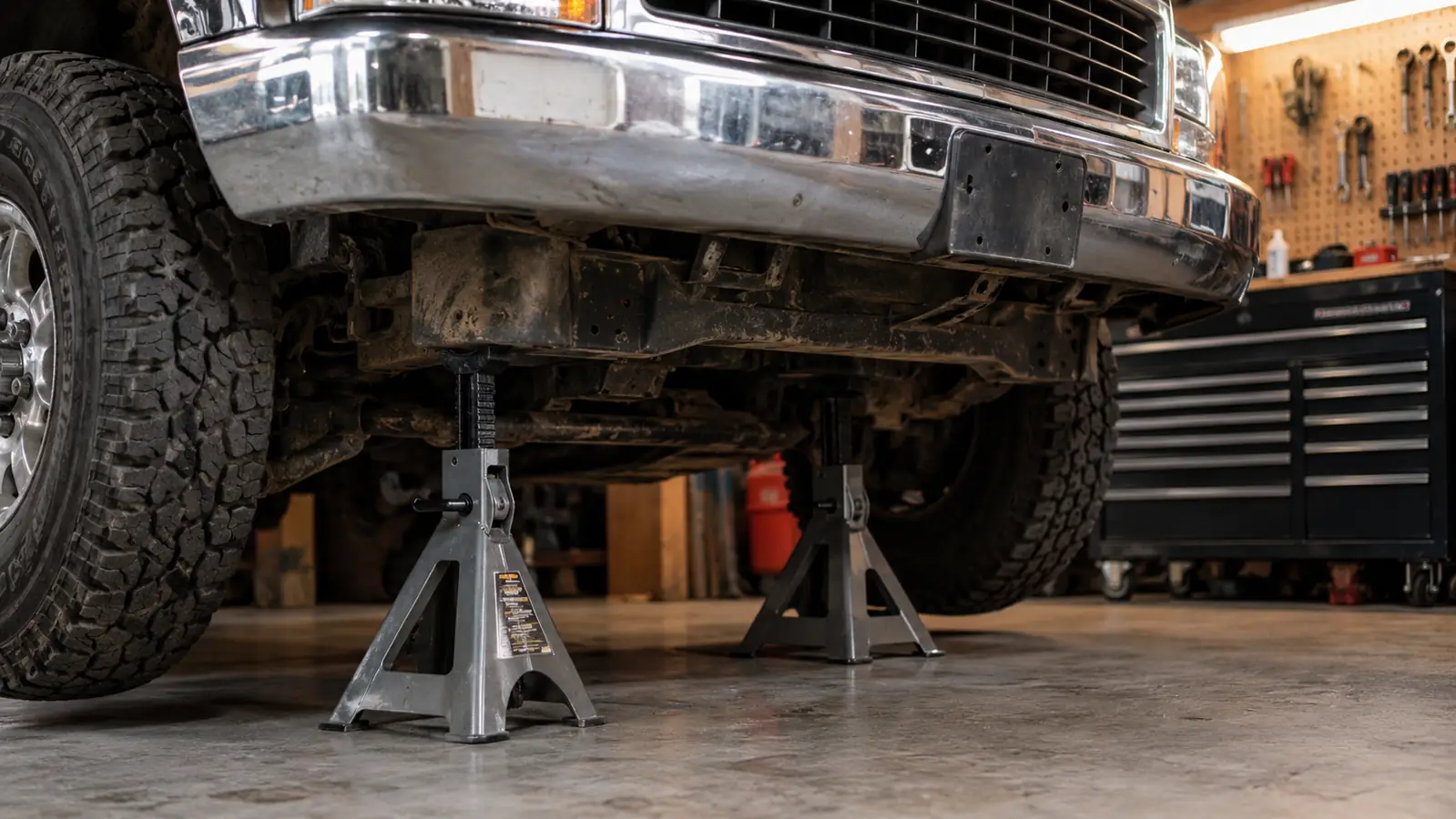 10 Reasons Jack Stands Beat a Floor Jack Alone